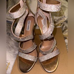Steve Madden Rhinestone Heels Size 10